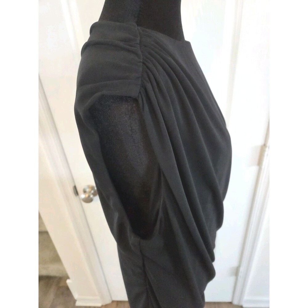 Torrid Studio Elegant Knit Ruched Formal/dressy Maxi Dress In Black, Size 16 - Picture 5 of 16